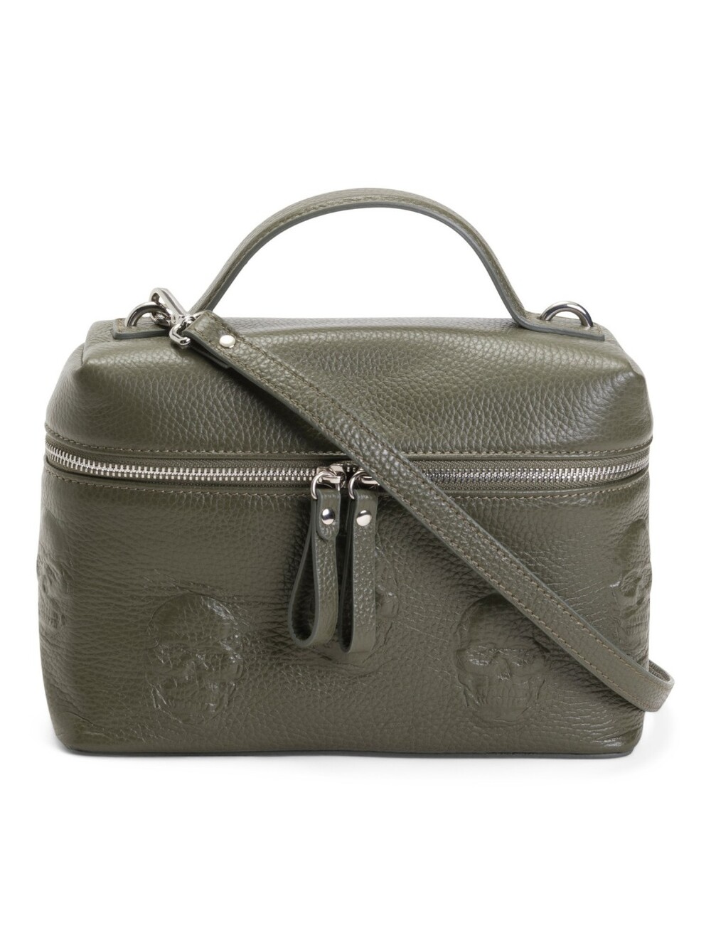 NEW IO Pelle Skull Vanity Handbag